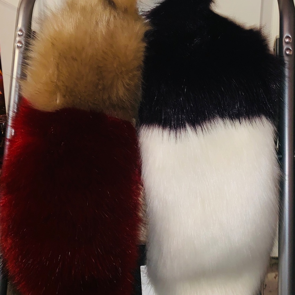 Forever21 faux fur scarf